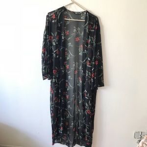 Floral kimono